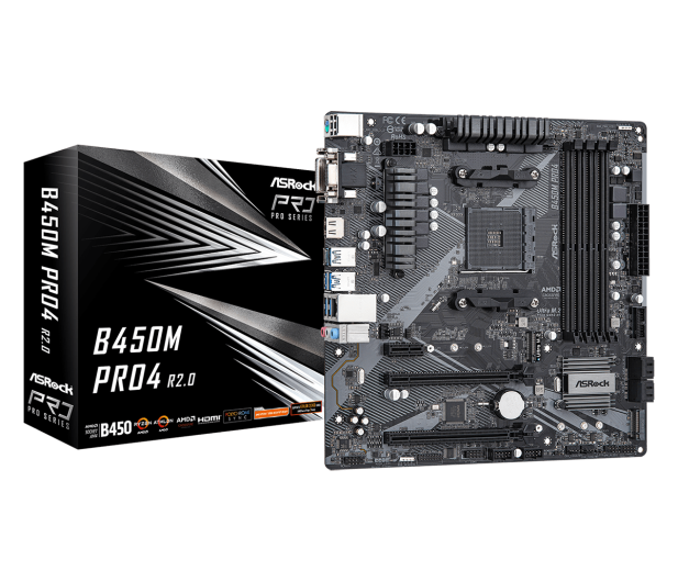 ASRock B450M Pro4 R2.0 - 690400 - zdjęcie 3